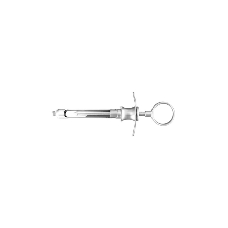 Syringe manual aspirating